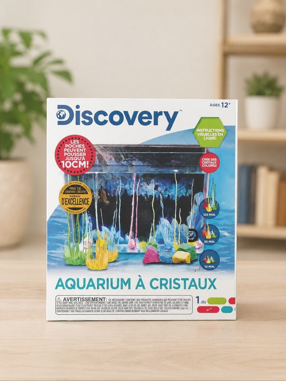 Discovery Aquarium Grow Your Own Crystals - New In Box